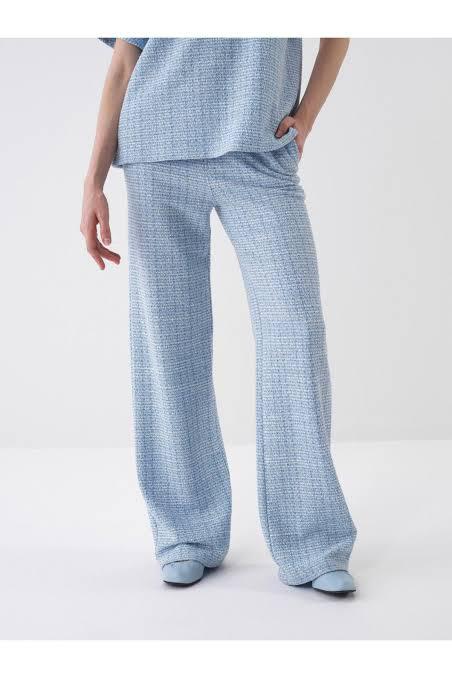 Mavi Tüvit Kumaş Takım