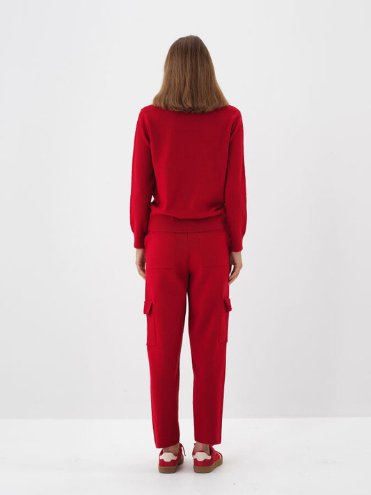 BALIKÇI YAKA YÜNLÜ KAZAK