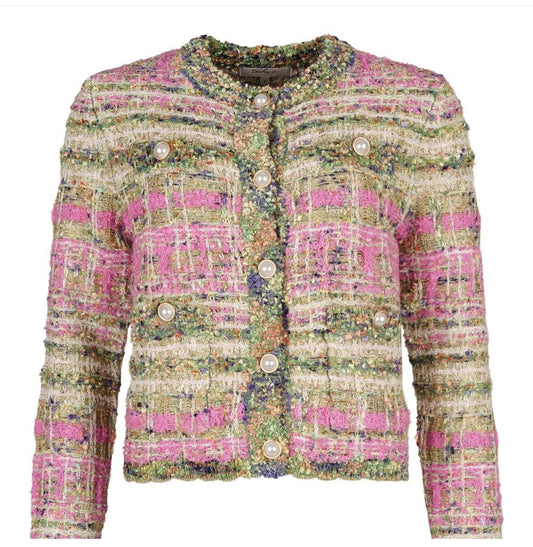 Renkli Tweed Ceket