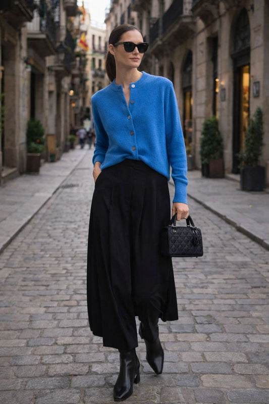 Kaşmir Düğmeli Hırka